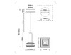 Миниатюра фото подвесной светодиодный светильник ambrella light high light lh31001 | 220svet.ru