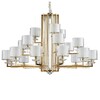 Миниатюра фото подвесная люстра newport 4412+6+3/c gold м0062635 | 220svet.ru