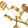 Миниатюра фото потолочная светодиодная люстра evoluce nobel sle201022-06 | 220svet.ru