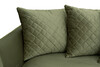 Миниатюра фото диван трехместный велюр оливковый colt1002-oliv 220*101*88см garda decor 187bd-sorrento-220-colt1002 | 220svet.ru