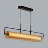 Миниатюра фото подвесной светодиодный светильник odeon light liner 5056/35l черный | 220svet.ru