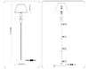 Миниатюра фото торшер ambrella light high light lh75265 | 220svet.ru