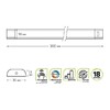 Миниатюра фото модульный светодиодный светильник gauss b 9019531206-t | 220svet.ru