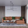 Миниатюра фото подвесной светодиодный светильник odeon light foden 7101/15cl черный | 220svet.ru