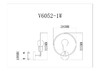 Миниатюра фото светильник настенный moderli sachara v11581-1w | 220svet.ru