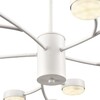 Миниатюра фото потолочная люстра на штанге lumion torina 8265/15 белый | 220svet.ru