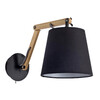 Миниатюра фото бра arte lamp pinocchio a5700ap-1bk | 220svet.ru