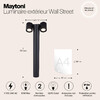 Миниатюра фото уличный светильник maytoni wall street o010fl-02b | 220svet.ru