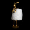Миниатюра фото настольная лампа loft it lapine 10315/b white fluff | 220svet.ru