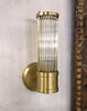 Миниатюра фото настенный светильник allen 1 brass | 220svet.ru