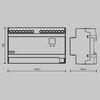 Миниатюра фото диммер  dt6 четырёхканальный triac 230vac din maytoni dali 721020 | 220svet.ru
