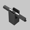 Миниатюра фото трековый магнитный светодиодный светильник maytoni alfa tr121-4-7w-ds-b | 220svet.ru