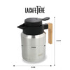 Миниатюра фото кувшин с двойными стенками la cafetière 1,2 л kitchen craft | 220svet.ru