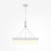 Миниатюра фото потолочный светодиодный светильник maytoni zon c032cl-90w3k-sq-w | 220svet.ru