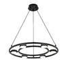 Миниатюра фото подвесная люстра lumion torina 8340/6 черный | 220svet.ru