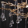 Миниатюра фото подвесная люстра loft it bijout 10067/1250 gd | 220svet.ru