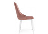Миниатюра фото стул на металлокаркасе woodville kora dark pink / white 15948 | 220svet.ru