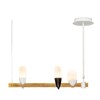 Миниатюра фото подвесная светодиодная люстра loft it whisper 1028-3wh | 220svet.ru