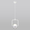 Миниатюра фото подвесной светодиодный светильник eurosvet oskar 50165/1 led белый/серебро | 220svet.ru