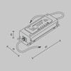 Миниатюра фото блок питания maytoni power supply parity tra130dr-200w | 220svet.ru