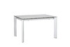 Миниатюра фото стол обеденный раскладной garda decor 83mc-1948dt wh | 220svet.ru