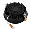 Миниатюра фото встраиваемый светодиодный светильник designled bq009120-bl-ww 005647 | 220svet.ru
