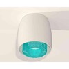 Миниатюра фото комплект накладного светильника ambrella light techno spot xs1141023 swh/bl белый песок/голубой (c1141, n7194) | 220svet.ru