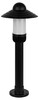 Миниатюра фото садово-парковый светильник эра «поллар» нту 01-60-008 напольный черный ip54 е27 max60вт h660мм б0057494 | 220svet.ru