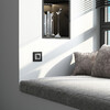 Миниатюра фото рамка из стекла на 1 пост werkel senso soft-touch w0013108 | 220svet.ru