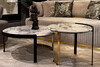 Миниатюра фото стол журнальный garda decor 58db-et20016 | 220svet.ru