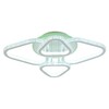Миниатюра фото потолочная светодиодная люстра profit light 8042/2+2 wht | 220svet.ru