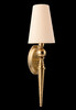 Миниатюра фото бра crystal lux per ap1 brass/beige | 220svet.ru