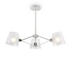 Миниатюра фото потолочная люстра на штанге freya gino fr5108pl-03ch | 220svet.ru