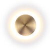 Миниатюра фото настенный светодиодный светильник odeon light eclissi 3871/6wlu античная бронзовый | 220svet.ru