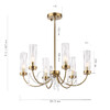 Миниатюра фото потолочная люстра на штанге st luce иллюмиа sl1400.303.06 | 220svet.ru
