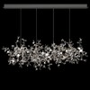 Миниатюра фото подвесная люстра loft it spark 10101/4 chrome | 220svet.ru