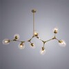 Миниатюра фото подвесная люстра arte lamp yuka a4103sp-8go | 220svet.ru