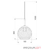 Миниатюра фото подвесной светильник imperium loft finnar 344122-22 | 220svet.ru