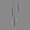 Миниатюра фото подвесной светильник delight collection 10018p/1 black/clear | 220svet.ru