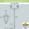 Миниатюра фото парковый фонарь fumagalli tabor adam/noemi 2l e35.205.m20.axh27 | 220svet.ru