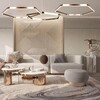 Миниатюра фото подвесной светодиодный светильник loft it titanium 10243s gold | 220svet.ru