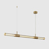 Миниатюра фото подвесной светильник crystal lux lineup sp24w led brass | 220svet.ru