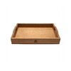 Миниатюра фото поднос дубовый с ручками 42х30х6 uneca | 220svet.ru