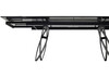 Миниатюра фото стеклянный стол раскладной woodville palermo 180 испанская керамика tl-128 черный контрастный мрамор / черный 539686 | 220svet.ru