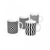 Миниатюра фото набор из 4 кружек &quot;оптические иллюзии&quot; koenitz | 220svet.ru