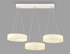 Миниатюра фото подвесной светодиодный светильник ambrella light acrylica original fa6206 | 220svet.ru