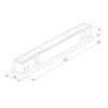 Миниатюра фото коннектор прямой elektrostandard titan line magnetic 85008/00 a069723 | 220svet.ru