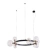 Миниатюра фото подвесная люстра arte lamp vincent a7790sp-15bk | 220svet.ru