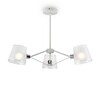 Миниатюра фото потолочная люстра на штанге freya gino fr5108pl-03ch | 220svet.ru