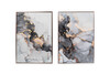 Миниатюра фото постеры мрамор. диптих (2шт) багет кэнвес с поталью garda decor 89vor-marble6/2 | 220svet.ru
